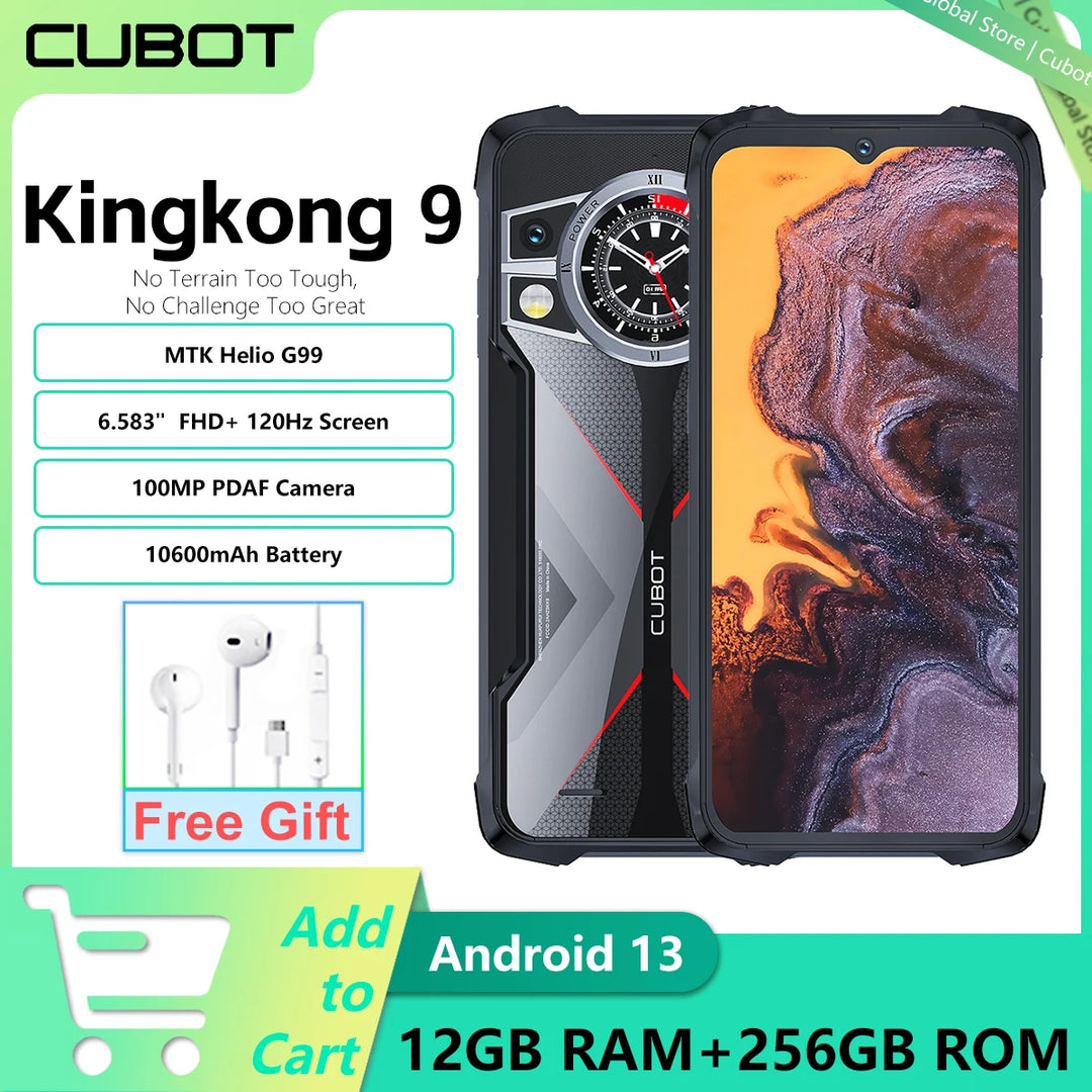 Cubot KingKong 9 Rugged Smartphone – 6.58